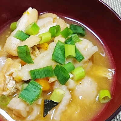 すいとん汁 アスレシピ
