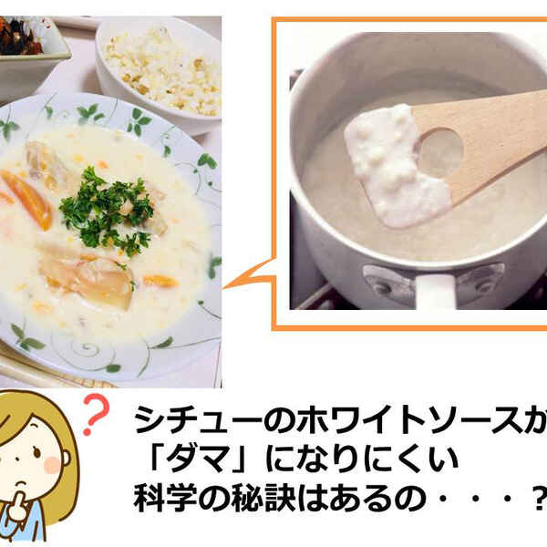ダマにならない 失敗しないホワイトソースの作り方 キッチンは実験室 13 ママ特派員 サポーターから アスレシピ