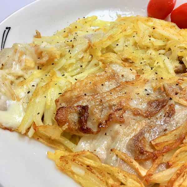 カリさくふわトロの極上食感 豚バラとジャガイモのチーズガレット ママ特派員 サポーターから アスレシピ