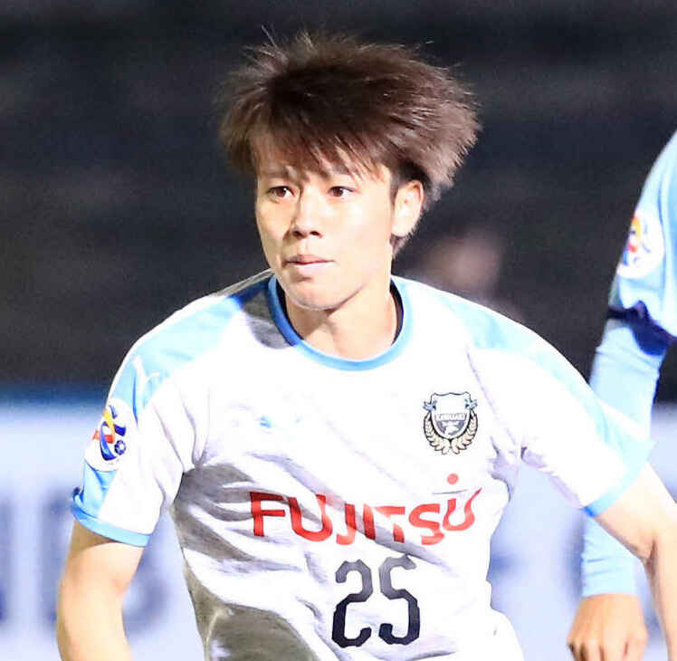 サッカー日本代表 田中碧 ベストヤングプレイヤー賞 タオル 川崎