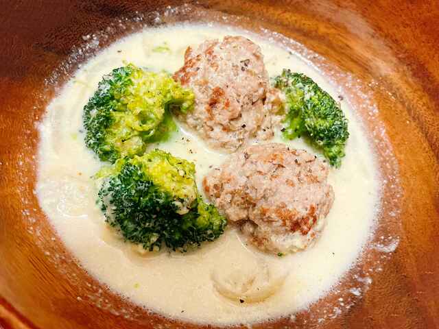 食物繊維たっぷり ブランミートボールの豆乳スープ アスレシピ特派員 サポーターから アスレシピ