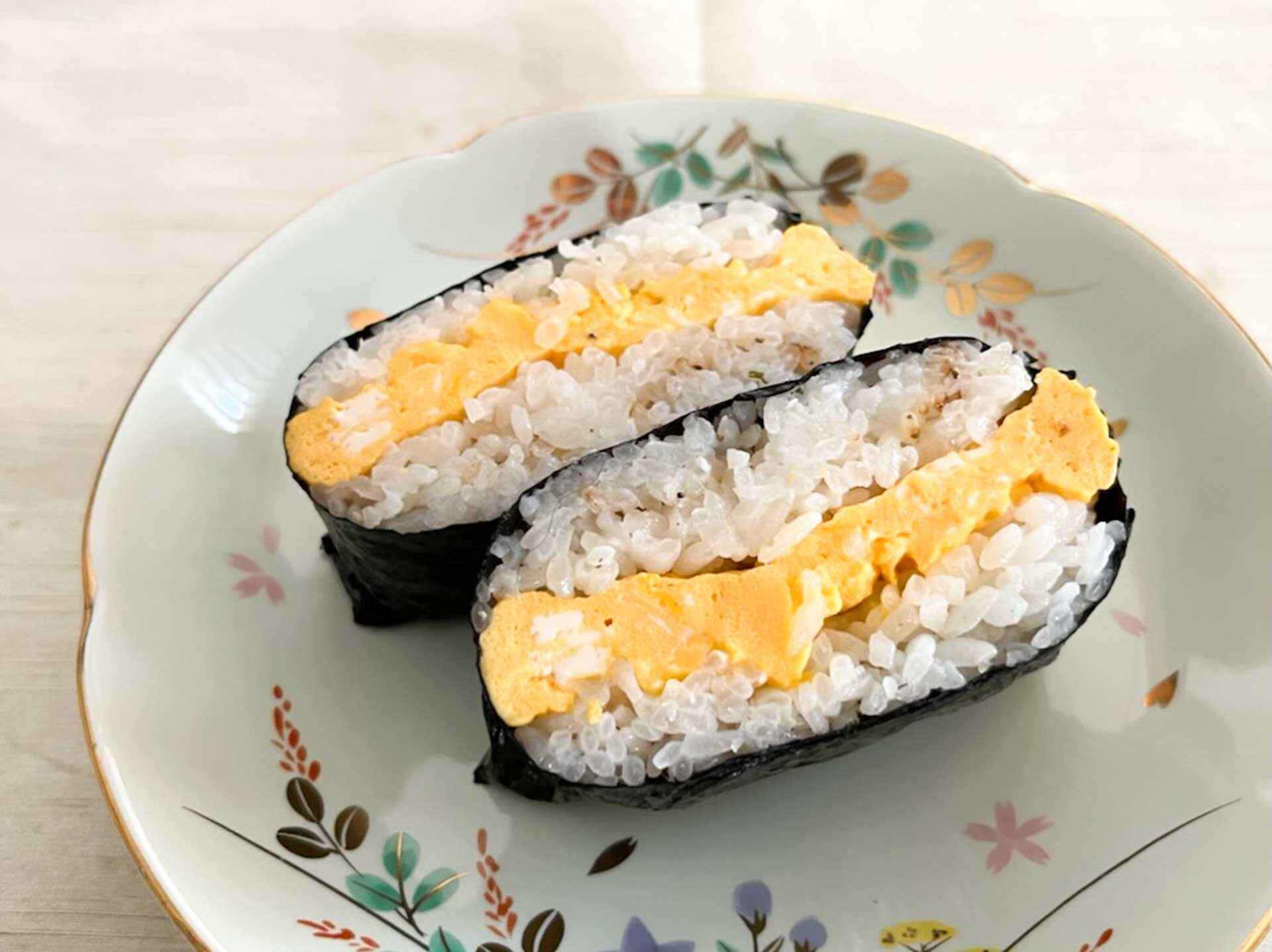 海苔プラス レンチンだし巻き で 完全栄養おにぎらず アスレシピ特派員 サポーターから アスレシピ