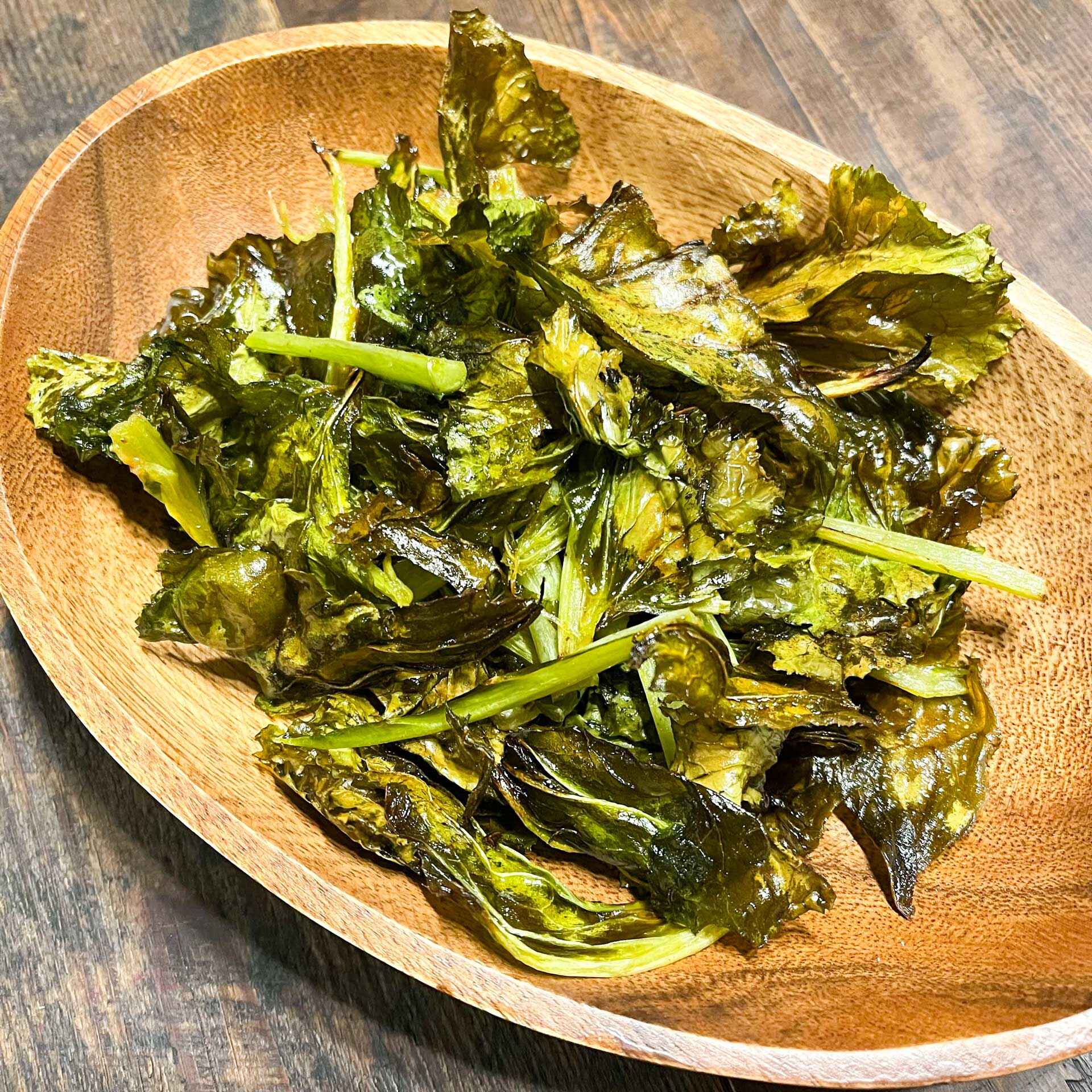 スナック感覚で食べられる ケールチップス アスレシピ特派員 サポーターから アスレシピ